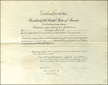 Lot #52 Calvin Coolidge - Image 2