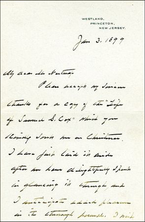 Lot #39 Grover Cleveland - Image 1