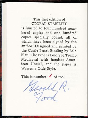 Lot #75 Gerald Ford - Image 2