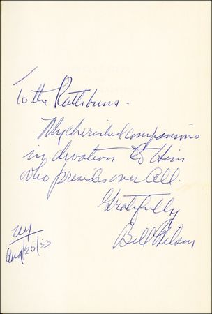 Lot #429 Bill Wilson - Image 1