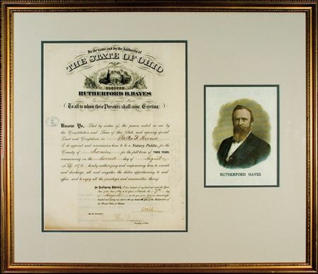 Lot #112 Rutherford B. Hayes - Image 2
