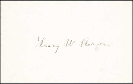 Lot #116 Rutherford B. and Lucy Hayes - Image 1