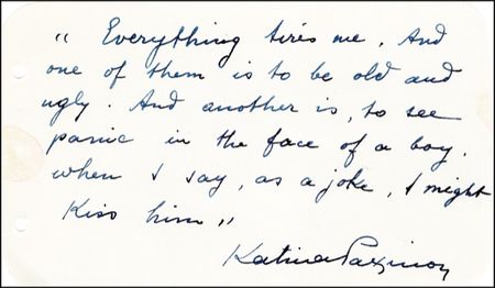 Lot #1299 Katina Paxinou - Image 1