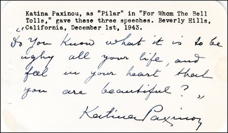 Lot #1299 Katina Paxinou - Image 3