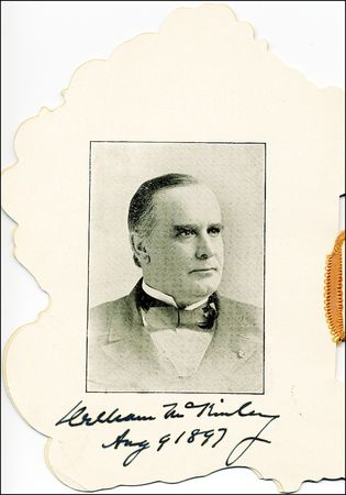 Lot #166 William McKinley - Image 1
