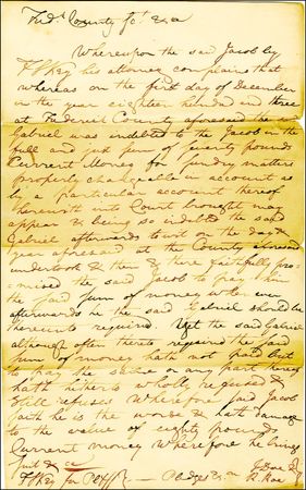 Lot #371 Francis Scott Key - Image 1