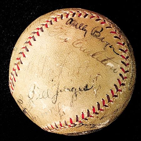 Lot #1615 Babe Ruth, Lou Gehrig and Baseball Buddies - Image 1