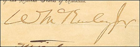 Lot #168 William McKinley - Image 1
