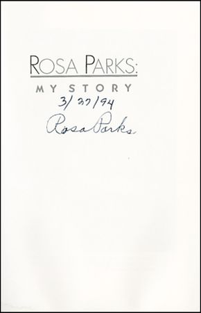 Lot #390 Rosa Parks - Image 1