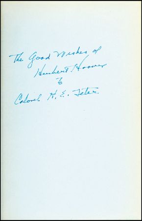 Lot #121 Herbert Hoover - Image 1