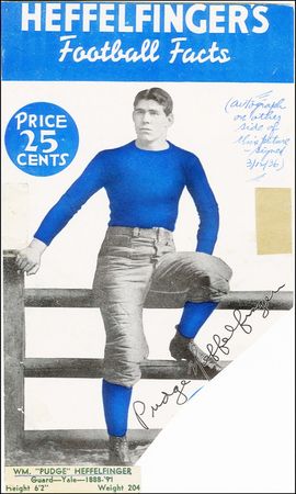 Lot #1522 Walter ?Pudge? Heffelfinger - Image 2