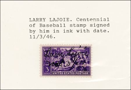 Lot #1553 Larry Lajoie - Image 1
