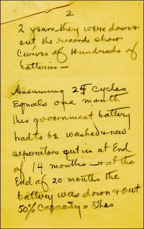 Lot #316 Thomas Edison - Image 2