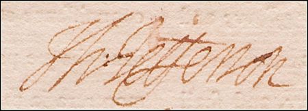 Lot #259 George Washington and Thomas Jefferson - Image 2