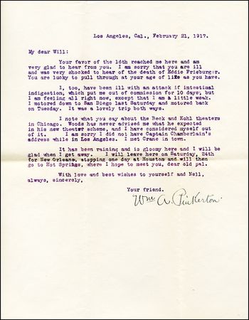 Lot #402 William A. Pinkerton - Image 1