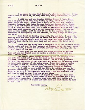 Lot #402 William A. Pinkerton - Image 2