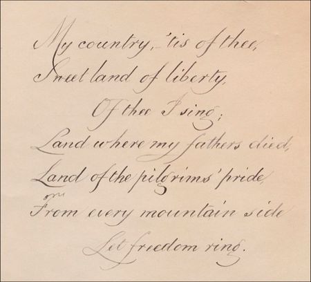 Lot #707 Samuel Francis Smith - Image 1
