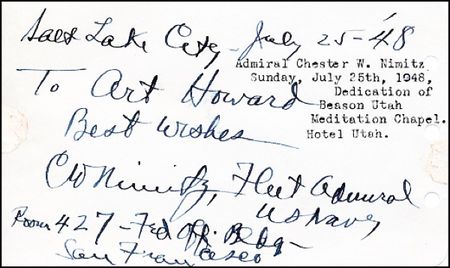 Lot #503 Military Signatures - Image 1