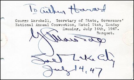 Lot #503 Military Signatures - Image 2