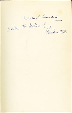 Lot #297 Winston Churchill - Image 1