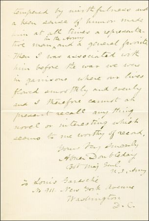 Lot #1486 Abner Doubleday - Image 2