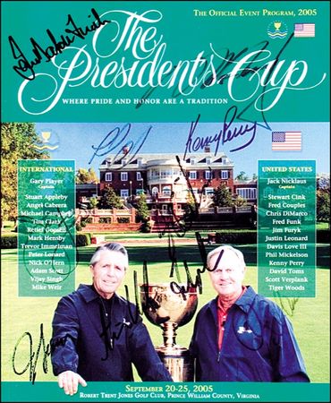 Lot #1514 Golf: President’s Cup - Image 1