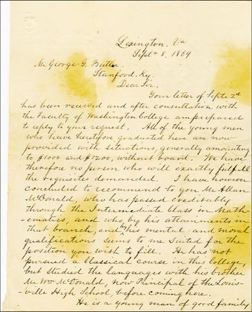 Lot #492 Robert E. Lee - Image 1