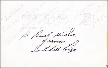 Lot #1601 Satchel Paige - Image 4