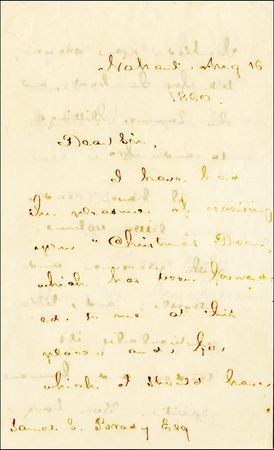 Lot #675 Henry Wadsworth Longfellow - Image 1