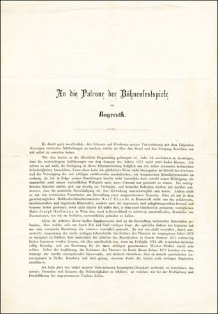 Lot #985 Richard Wagner - Image 1