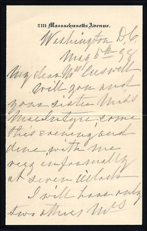 Lot #64 Julia Dent Grant - Image 1