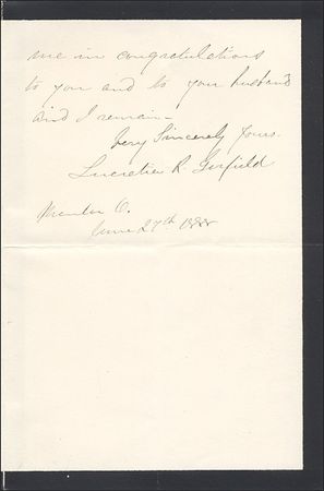 Lot #63 Lucretia R. Garfield - Image 2
