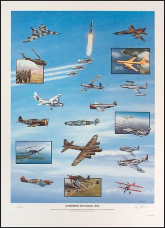 Lot #620 Aviators: Gathering of Eagles - Image 1