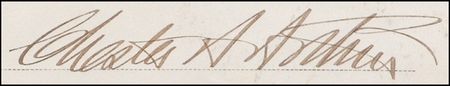 Lot #2 Chester A. Arthur