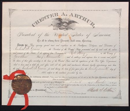 Lot #2 Chester A. Arthur - Image 2