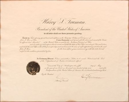 Lot #199 Harry S. Truman - Image 2