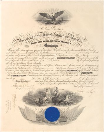 Lot #34 Calvin Coolidge - Image 2