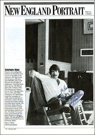 Lot #697 Stephen King - Image 1