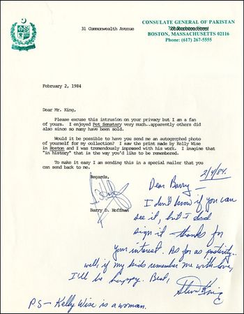 Lot #697 Stephen King - Image 2