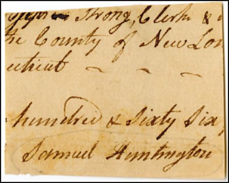 Lot #293 Declaration of Independence Signers - Image 1