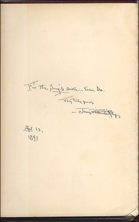 Lot #723 James Whitcomb Riley - Image 1