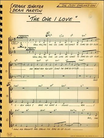 Lot #1172 Judy Garland and Frank Sinatra - Image 5