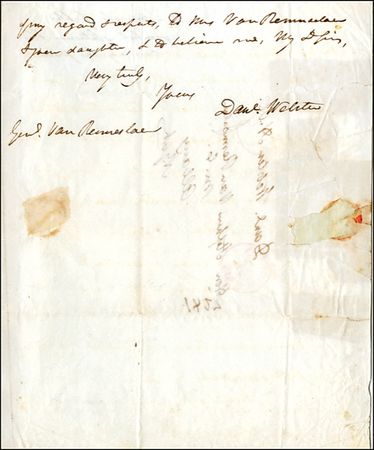 Lot #455 Daniel Webster - Image 2