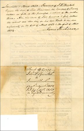 Lot #4 James Buchanan - Image 2