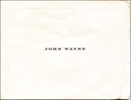 Lot #1404 John Wayne - Image 2