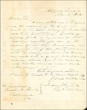 Lot #484 Jefferson Davis - Image 2