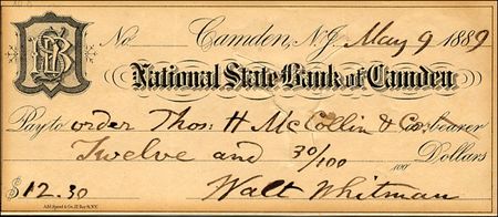 Lot #741 Walt Whitman - Image 1
