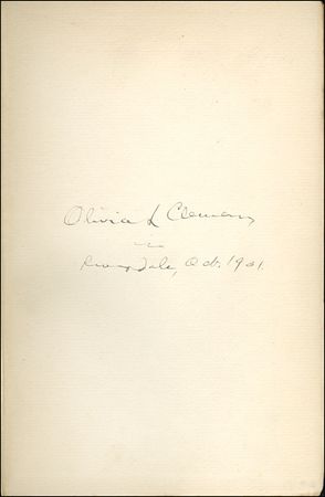 Lot #667 Samuel L. Clemens - Image 1