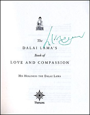 Lot #273 Dalai Lama - Image 1