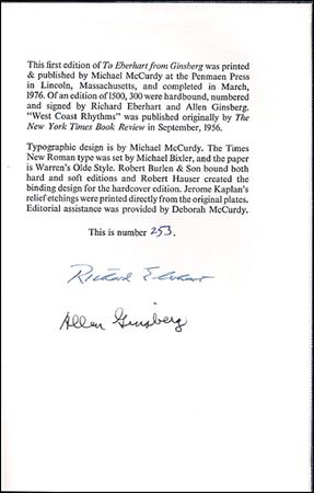 Lot #686 Allen Ginsberg - Image 1